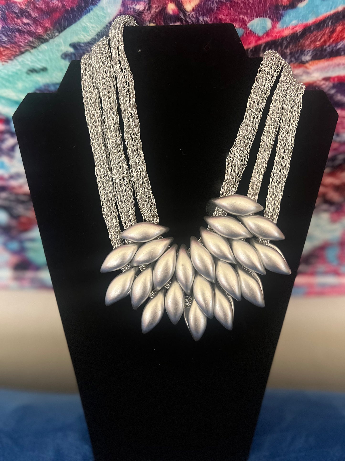 Africa Silvery Rope necklace